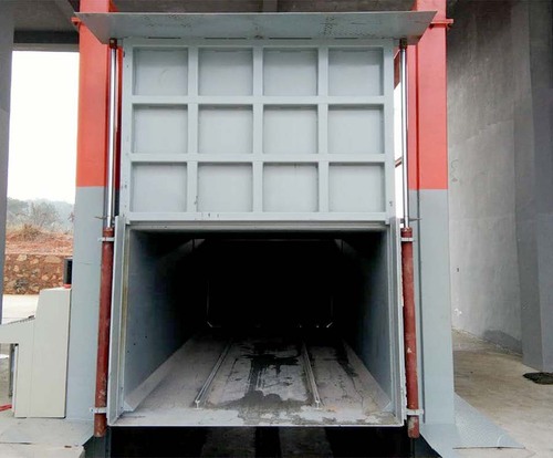 垂直式垃圾压缩设备（双缸12吨）